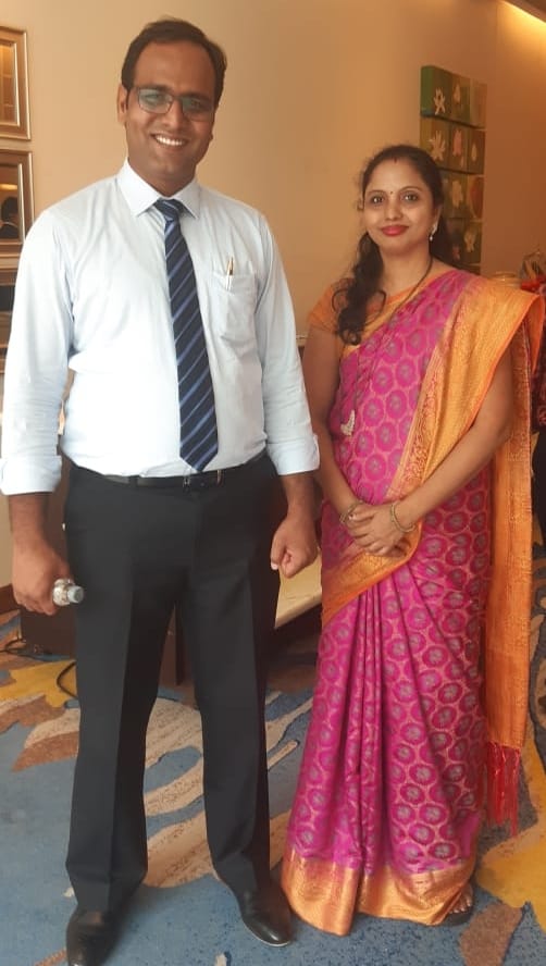 With Respected Mr. Bupendra Singh Rathod (BSR sir)